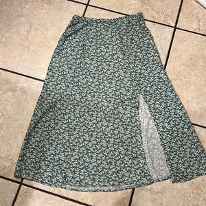American Eagle Floral maxi skirt